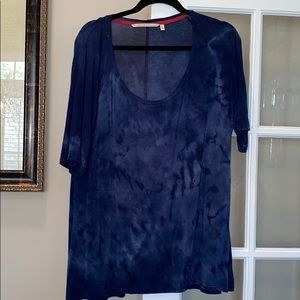 Blue Tie Dye Dakota Collective Tee